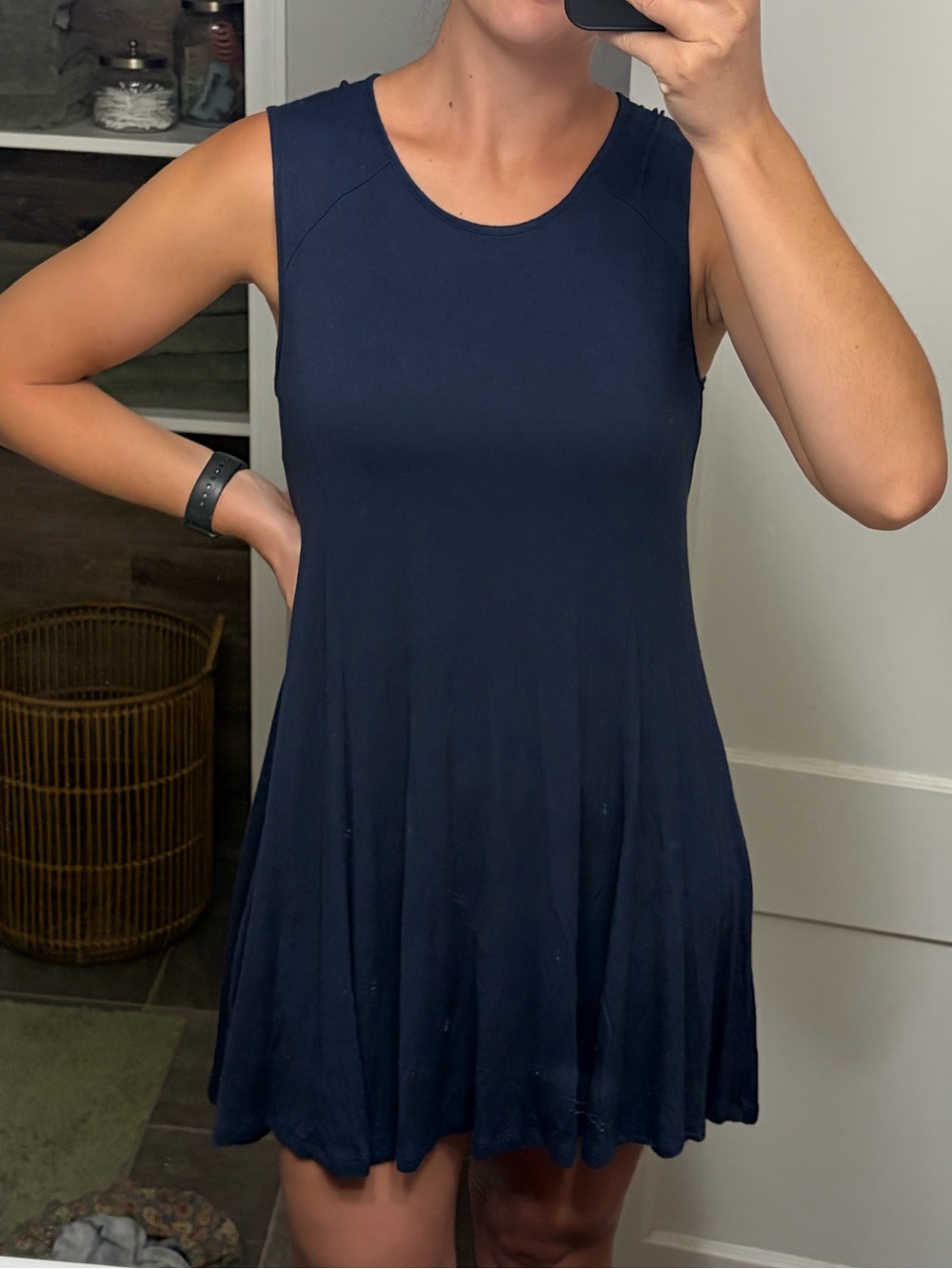 Navy dress